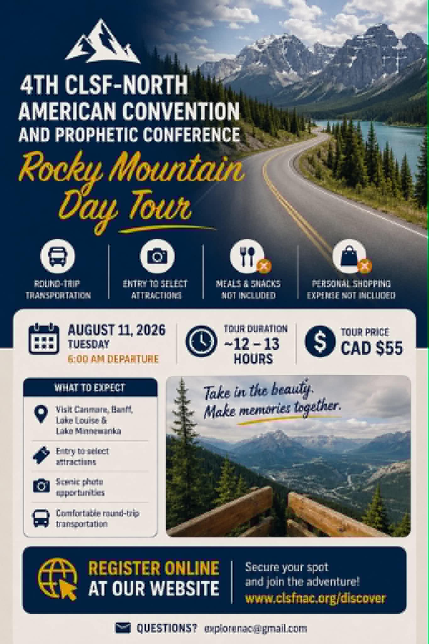 4th CLSF-North American Convention and Prophetic Conference - Rocky Mountain Tour
